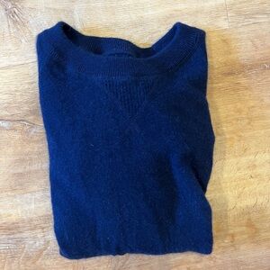 Mongolian cashmere sweater. Navy blue. Excellent condition.